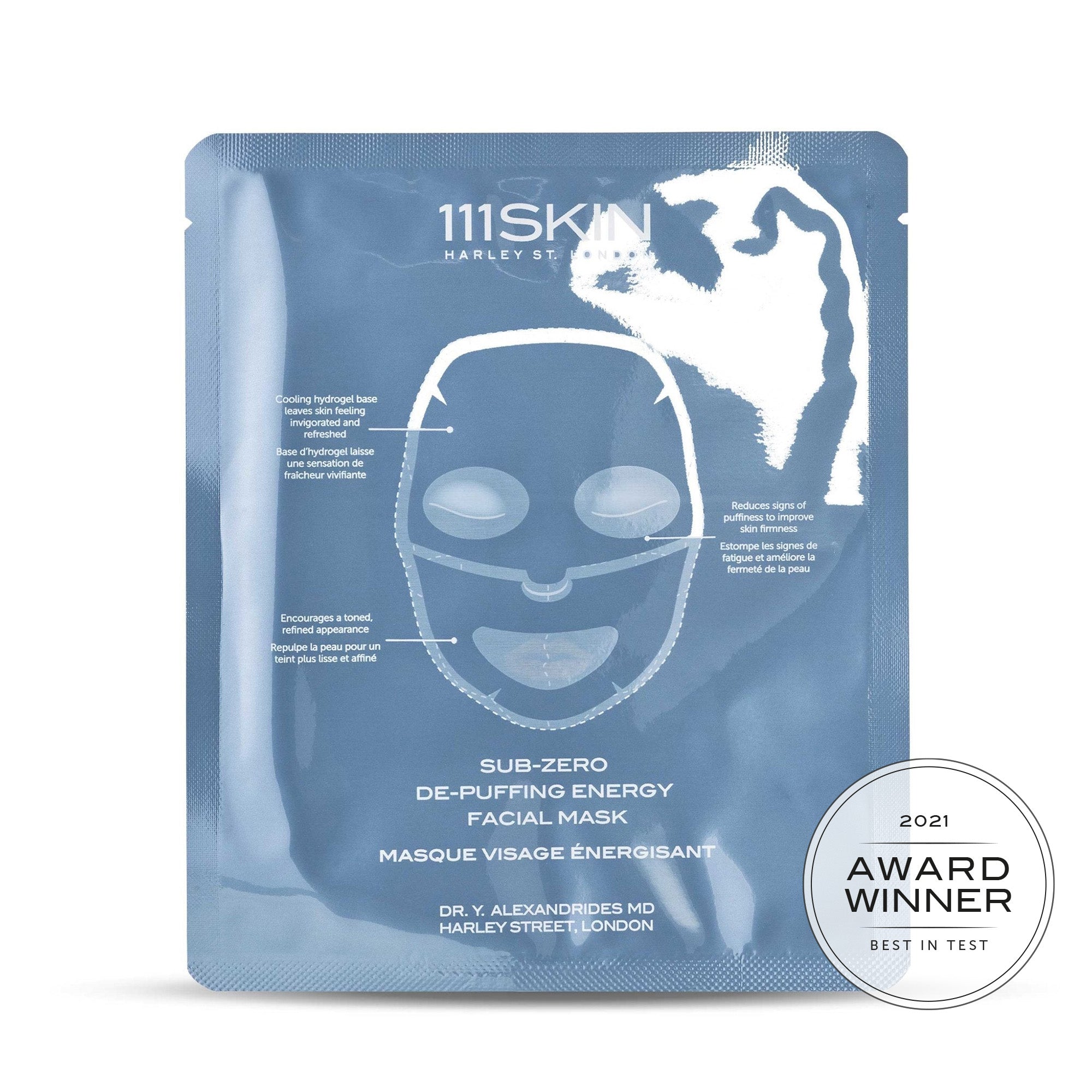 Svag hulkende Fødested Cryo De-Puffing Facial Mask – 111SKIN