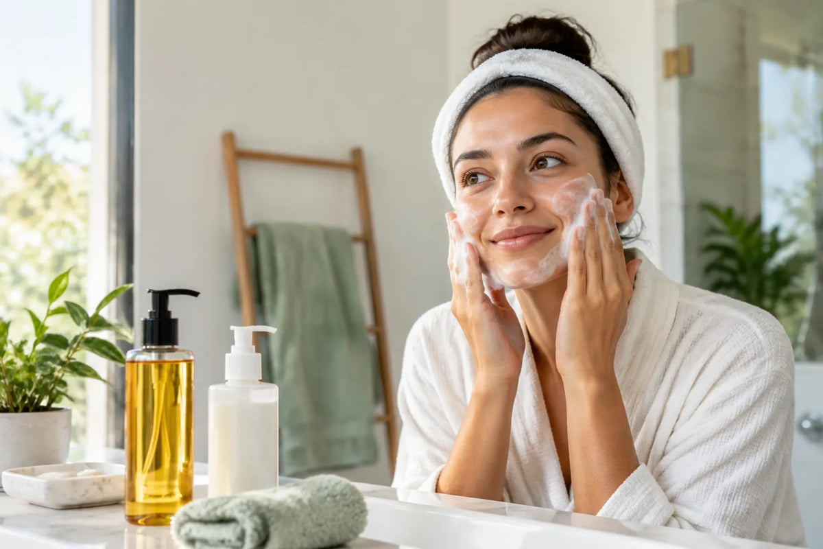 How to build a double cleanse skincare routine
