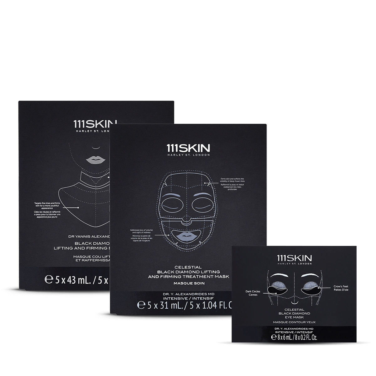 Black Diamond Lifting & Firming Mask Trio