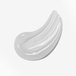White gel texture swatch of eye cream