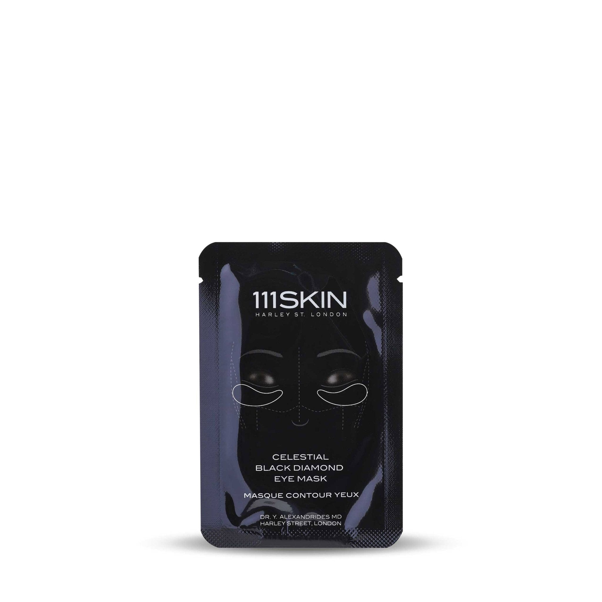 Celestial Black Diamond Eye Mask