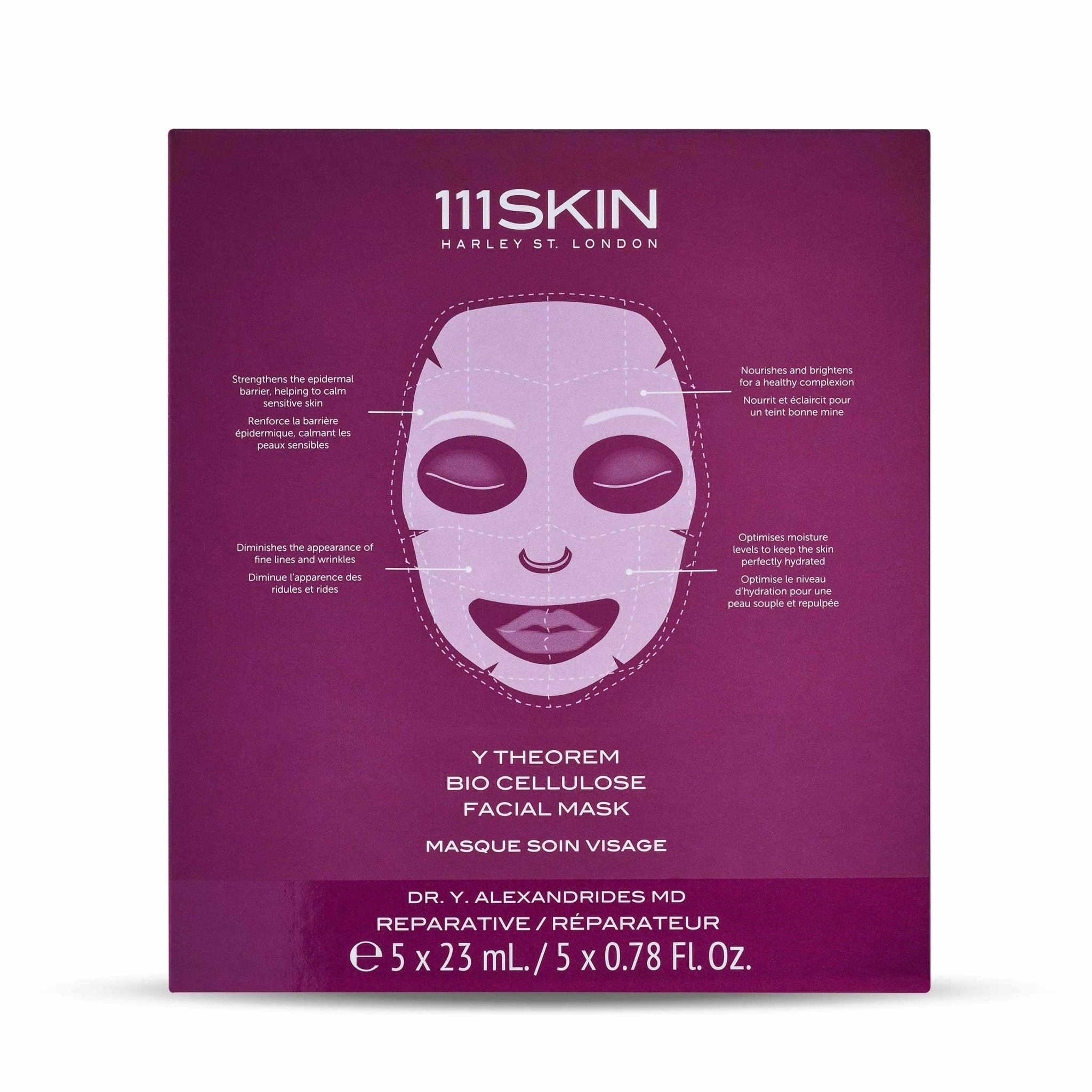 111skin y theorem bio cellulose facial mask Retails $135 shops